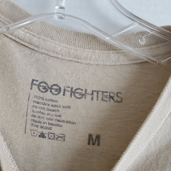 Rare Foo Fighters 2023 Concert Tour Medium Unisex T Shirt Blue Lion - Picture 5 of 9
